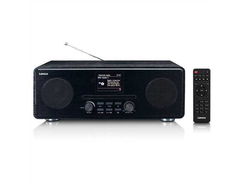 Lenco | DIR-261BK | Internetradio DAB+ FM CD MP3 Bluetooth