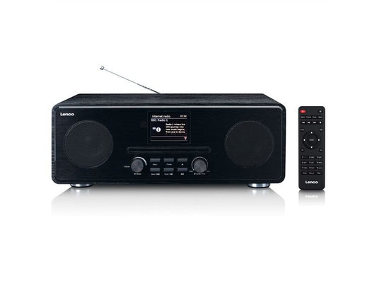 Lenco | DIR-261BK | Internetradio DAB+ FM CD MP3 Bluetooth