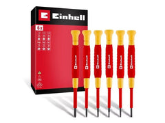 Einhell | Elektriker-Feinm.-Schraubend. | 6-tlg., VDE