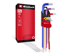 Einhell | Innensechskantschlüssel-Set | 9-tlg., farblich