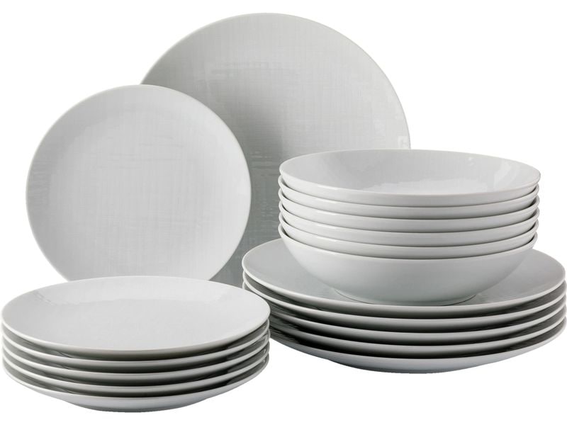 Rosenthal | Mesh Teller Set Weiss | 18-teilig