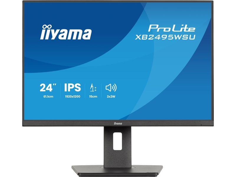iiyama | 24 XB2495WSU-B1 | IPS-panel, 1920x1200, HDMI