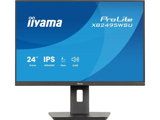 iiyama | 24 XB2495WSU-B1 | IPS-panel, 1920x1200, HDMI