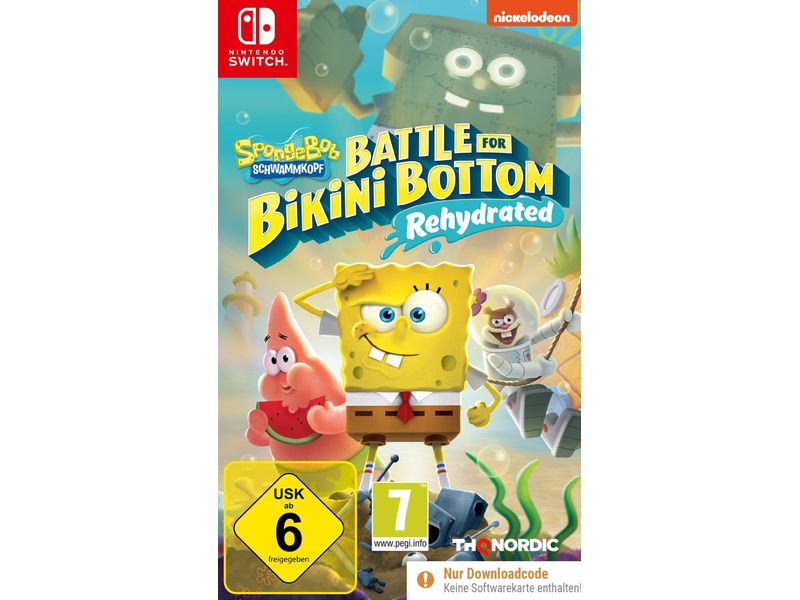 THQ | SpongeBob: Battle for Bikini Bottom, Switch | Alter: 7+, Code in a Box