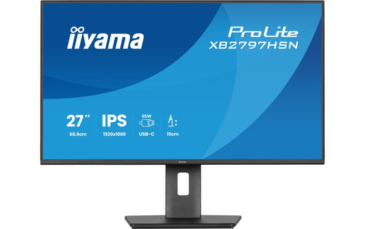 iiyama | 27 XB2797HSN-B1 | IPS-panel, 1920x1080, HDMI
