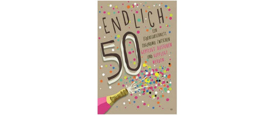 Depesche | Musikkarten mit Überraschung | Geburtstag, 50 Jahre