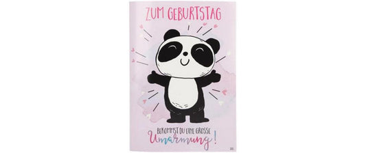 Depesche | Musikkarten mit Überraschung | Geburtstag, Panda
