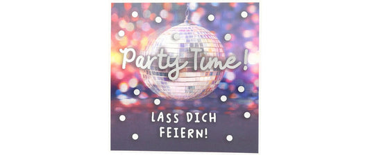 Depesche | 3D Musikkarten | Geburtstag, Party Time