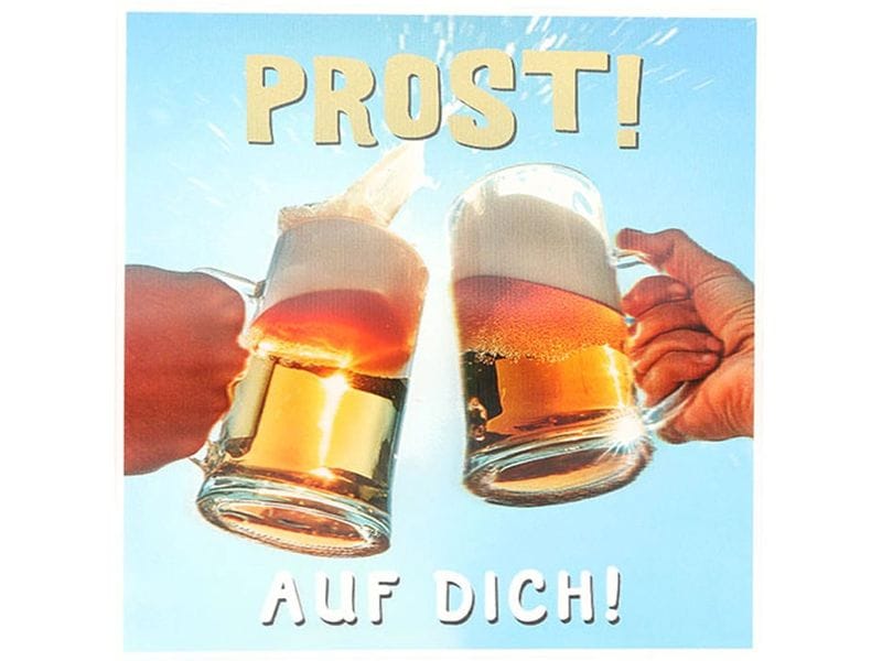 Depesche | 3D Musikkarten | Geburtstag, Bier - Prost auf dich