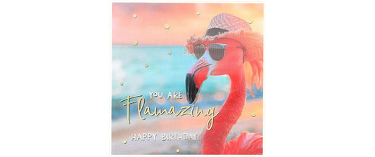 Depesche | 3D Musikkarten | Geburtstag, Flamingo - Flamazing