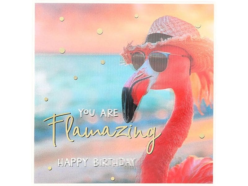 Depesche | 3D Musikkarten | Geburtstag, Flamingo - Flamazing