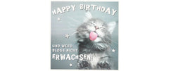 Depesche | 3D Musikkarten | Geburtstag, Katze - bloss nicht Erwachsen
