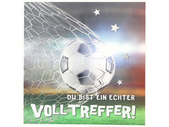Depesche | 3D Musikkarten | Geburtstag, Fussball - Du bist Volltreffer