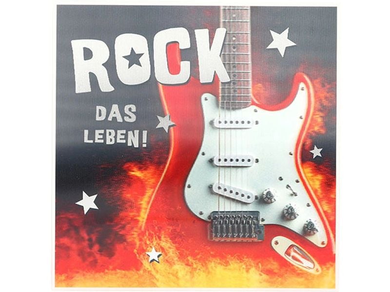 Depesche | 3D Musikkarten | Geburtstag, Rock das Leben