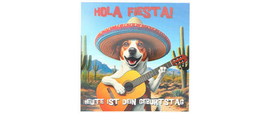 Depesche | 3D Musikkarten | Geburtstag, Hola Fiesta