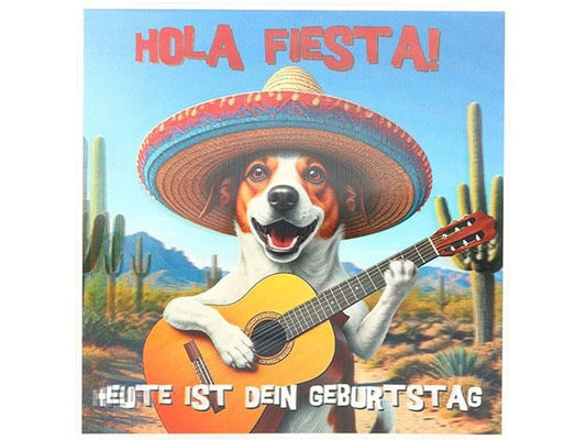 Depesche | 3D Musikkarten | Geburtstag, Hola Fiesta