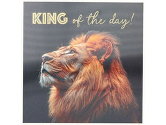 Depesche | 3D Musikkarten | Geburtstag, Löwe - King of the Day