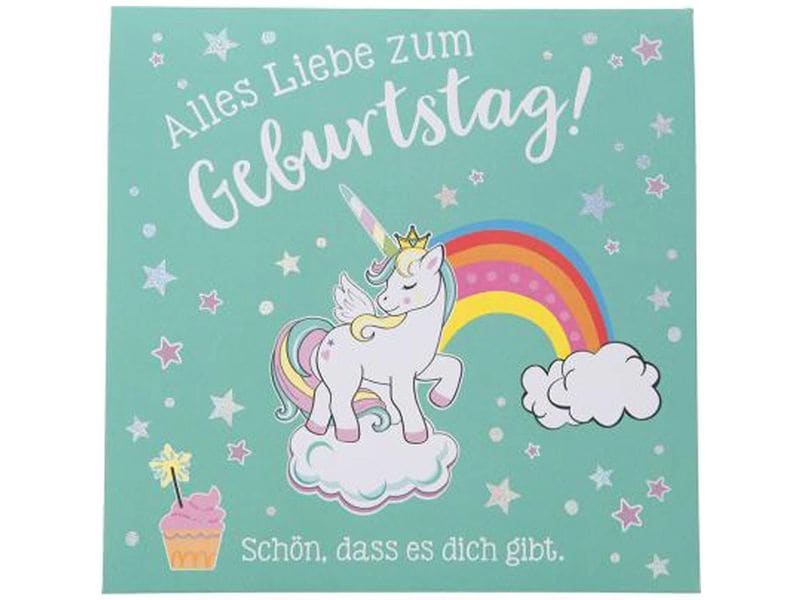 Depesche | Musikkarten Pop Up | Geburtstag, Einhorn