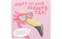 Depesche | Musikkarten Pop Up | Geburtstag, Flamingo cool
