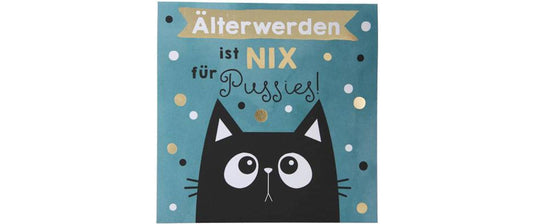 Depesche | Musikkarten Pop Up | Geburtstag, Katze - Älter werden