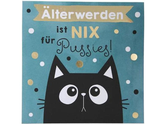 Depesche | Musikkarten Pop Up | Geburtstag, Katze - Älter werden
