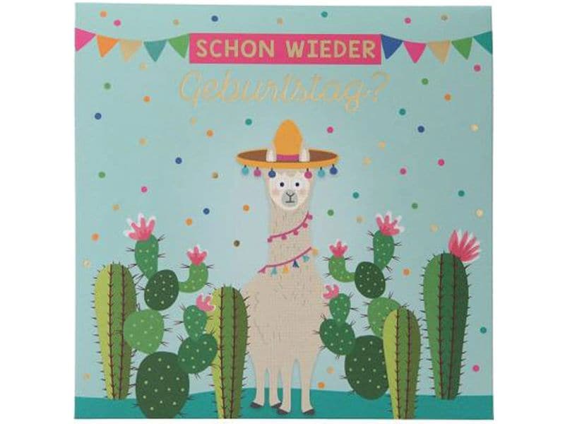 Depesche | Musikkarten Pop Up | Geburtstag, Lama - schon wieder?