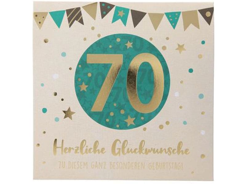 Depesche | Musikkarten Pop Up | Geburtstag, 70 Jahre