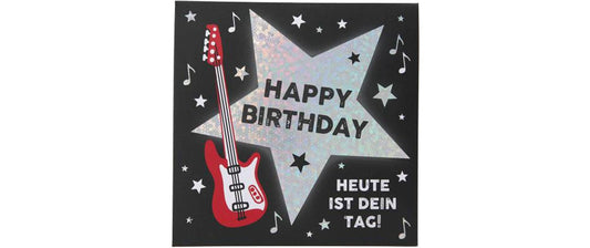 Depesche | Musikkarten Pop Up | Geburtstag, Rock