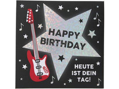Depesche | Musikkarten Pop Up | Geburtstag, Rock
