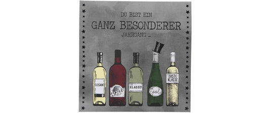 Depesche | Musikkarten Pop Up | Geburtstag, Wein besonderer Jahrgang