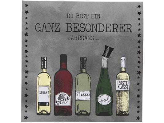 Depesche | Musikkarten Pop Up | Geburtstag, Wein besonderer Jahrgang