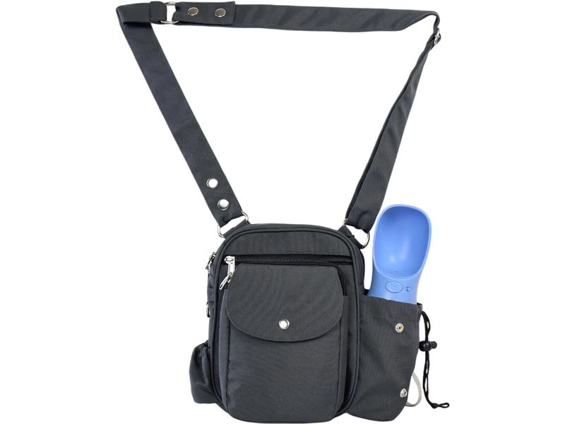 Nijens | Gassi-Tasche Konstanz | Dunkelgrau