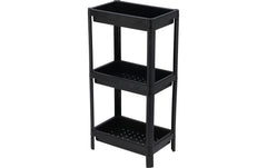 Nize | WL Schrank Organizer SW | 3-stufig, 36 x 23 x H71 cm