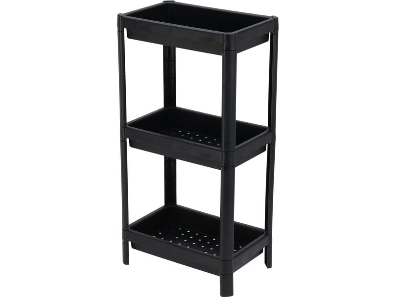 Nize | WL Schrank Organizer SW | 3-stufig, 36 x 23 x H71 cm