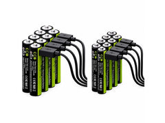 Verico | LoopEnergy AA+AAA, 8+8 Kit, USB-C | 1.5V Akku Li-Ion, 1700mAh, 600mAh