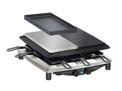 Steba | RC4 Plus Deluxe | Chrom, Edelstahlgehäuse, Schwarz, 1450 W