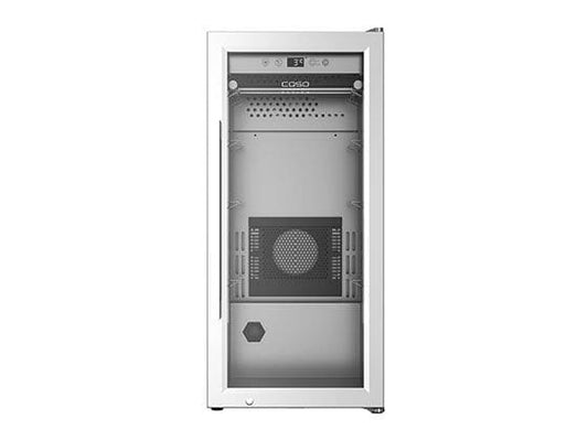 Caso | Dry-Aged Master 63 | 63 l, Glas/Edelstahl, Silber