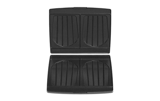 FRITEL | Backplatten Sandwich | Aluminium-Druckguss Schwarz