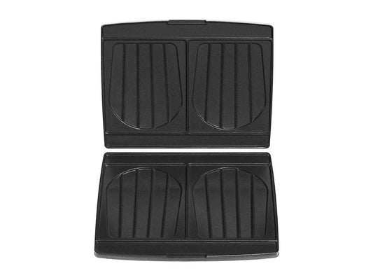 FRITEL | Backplatten Sandwich | Aluminium-Druckguss Schwarz