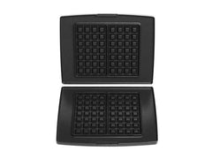 FRITEL | Backplatten 4x7 | Aluminium-Druckguss Schwarz