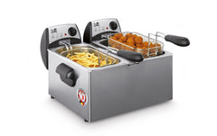 FRITEL | FR1355 DUO | Edelstahl 2x2200 W Silber