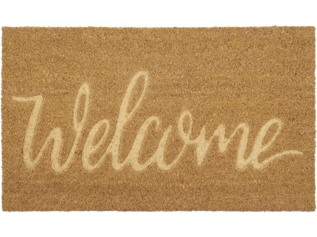 Chic Antique | Fussmatte Welcome | L: 75 cm, B: 45 cm, Kokosfaser