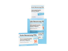 Trend Import | TrendImp Scherztablette Gute-Besserung | 22g, 12x2x8cm, aus Schokolade
