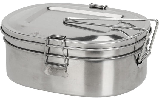 Nize | Edelstahl Lunchbox | stainless steel 430 1200 ml 180x140x75