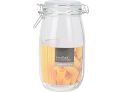 Nize | WL Einmachglas 1.5 L | glass metal clips