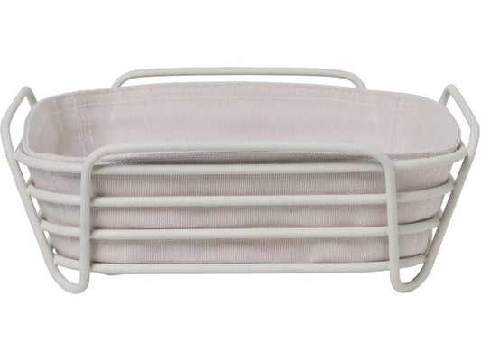 Blomus | Brotkorb Delara L | H 9 cm, B 26 cm, T 26 cm, Moonbeam