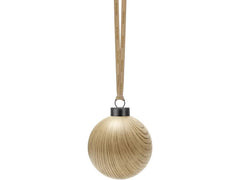 Blomus | Weihnachtsschm. Glaskugeln Ø 7 cm | 4 Stück, Oak