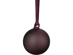 Blomus | Weihnachtsschm. Glaskugeln Ø 9 cm | 2 Stück, Midnight Plum
