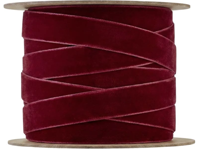 Blomus | Geschenkband JUHLA S Velvet | 1 cm x 5 m, Port