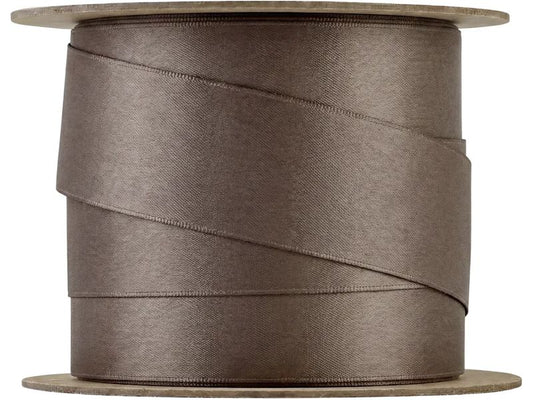 Blomus | Geschenkband JUHLA M Satin | 2.5 cm x 5 m, Coffee